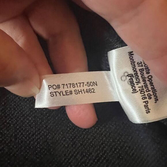 Lacoste Dark Gray Quarter-Zip Sweatshirt - Picture 5 of 5